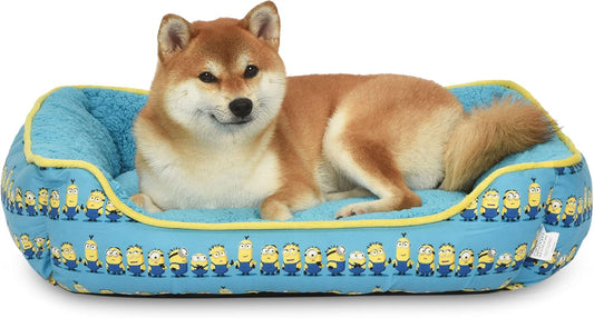 Dog Cuddler Bed,  in a Row, 24"X19"X8" | Washable Dog Bed| Gifts for  Fans and Their Pets | Officially Licensed Pet Product from Universal Studios
